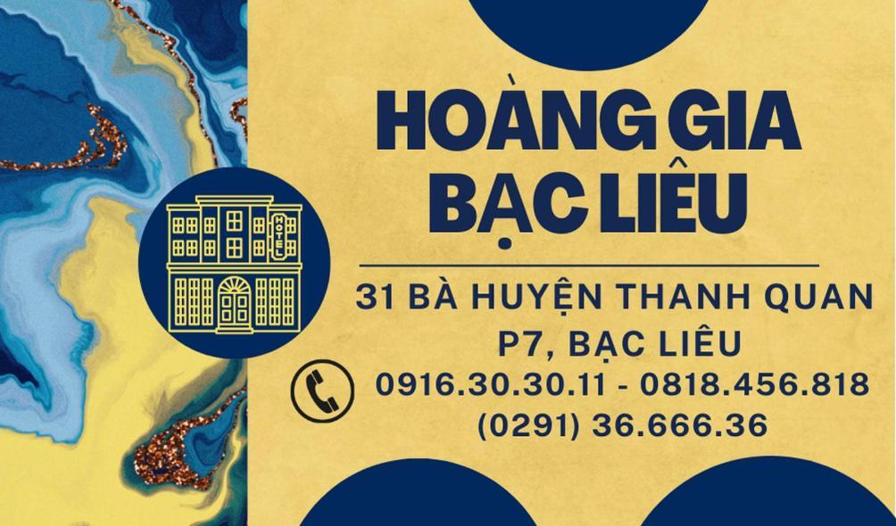 Отель Khach San Hoang Gia Bac Lieu Экстерьер фото